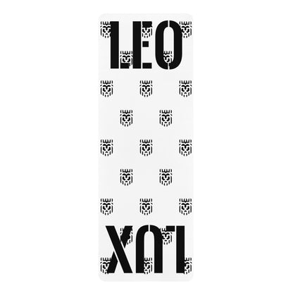 LEO LUX Reversible Rubber Yoga Mat