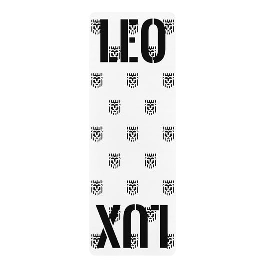 LEO LUX Reversible Rubber Yoga Mat