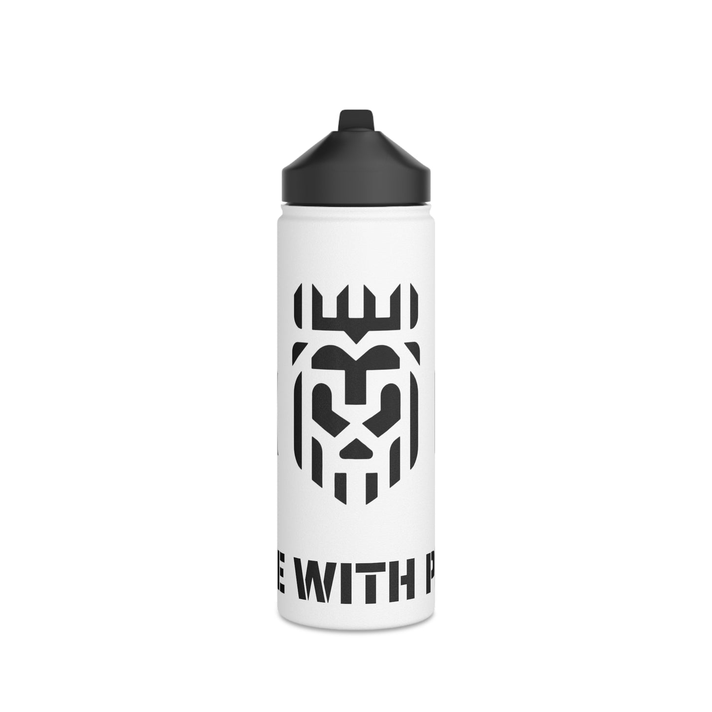 Stainless Steel Water Bottle, Standard Lid