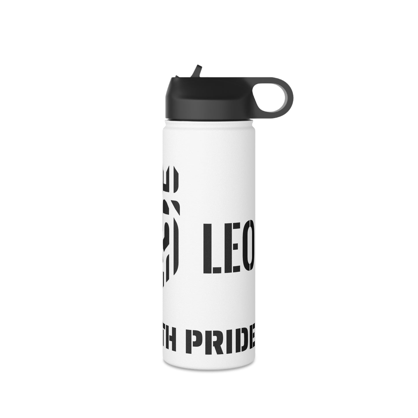 Stainless Steel Water Bottle, Standard Lid