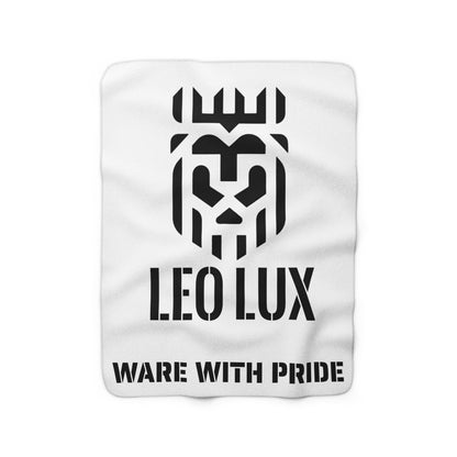 LEO LUX KING Sherpa Fleece Blanket