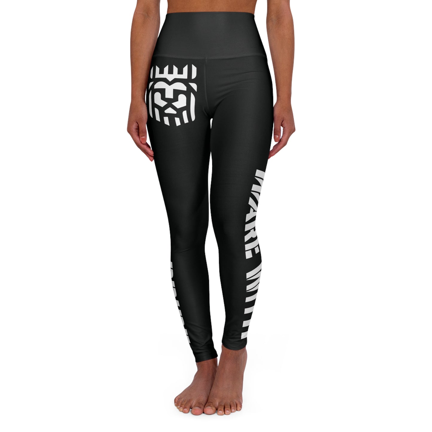 LEO LUX High Waisted Black Yoga Leggings